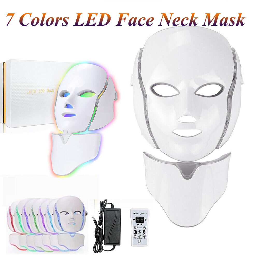 ny Red Light Therapy Face LED Face Mask Lys Therapy Mask for Facial Skin Care US