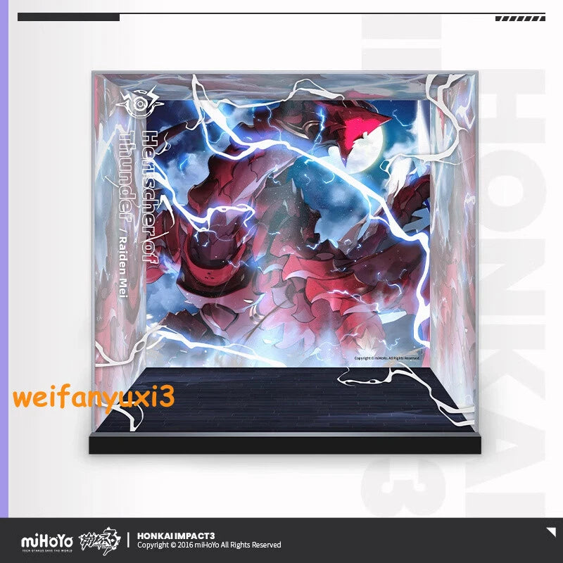 Official Honkai Impact 3 Raiden Mei Herrscher of Thunder 1/8 Figure Display Box 07FC0E-D4 - KOEEK