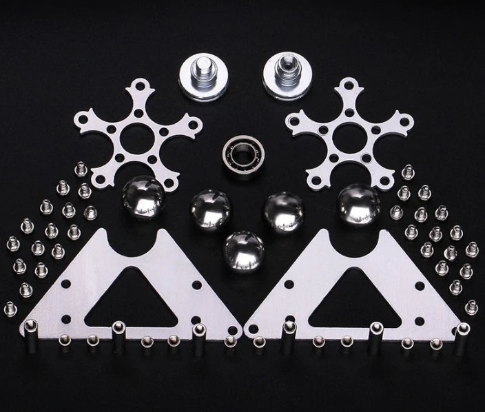 Gift metal Hand Twisting Spinning Top Gyro Gyroscope Spinner Top Toys 07FC0E-D4 - KOEEK