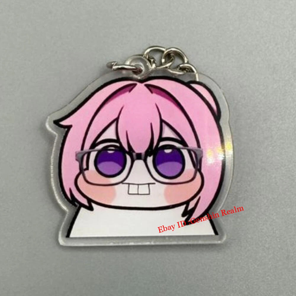 7Pcs/Set Anime NIKKE:The Goddess of Victory Doro Acrylic Keychain Decor Pendant 07FC0E-D4 - KOEEK