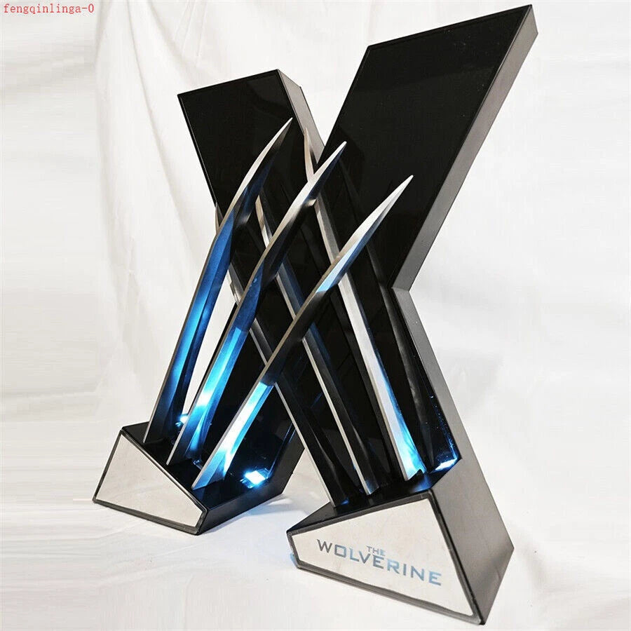 Deadpool & Wolverine Logan Steel Claw Cosplay Wearable Props LED Table Ornament 07FC0E-D4 - KOEEK