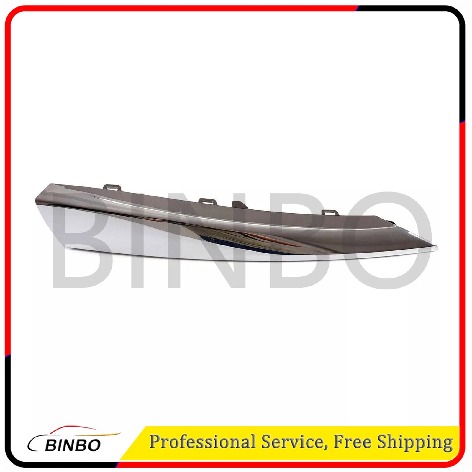 RH Right Chrome Front Bumper Side Grille Cover Trim Fit For Jaguar XF 2012-2015 07FC0E-D4 - KOEEK