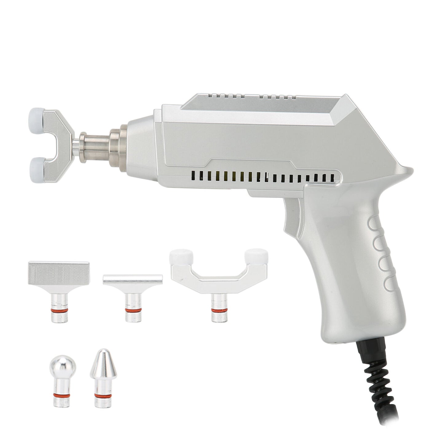 new Electric Spinal Chiropractor Massager Corrector Gun For Relaxation(EU Plug) HGF koeek - KOEEK