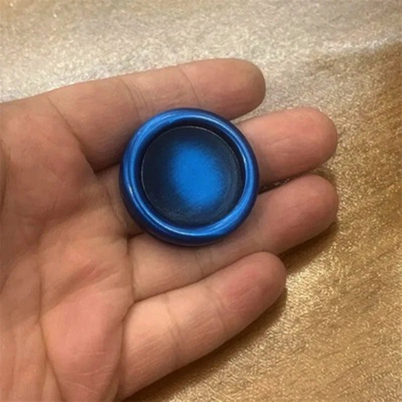 Haptic Coin Fidget Clicker Metal Slider Push Card Pocket Toy EDC Gift for Aults 07FC0E-D4 - KOEEK
