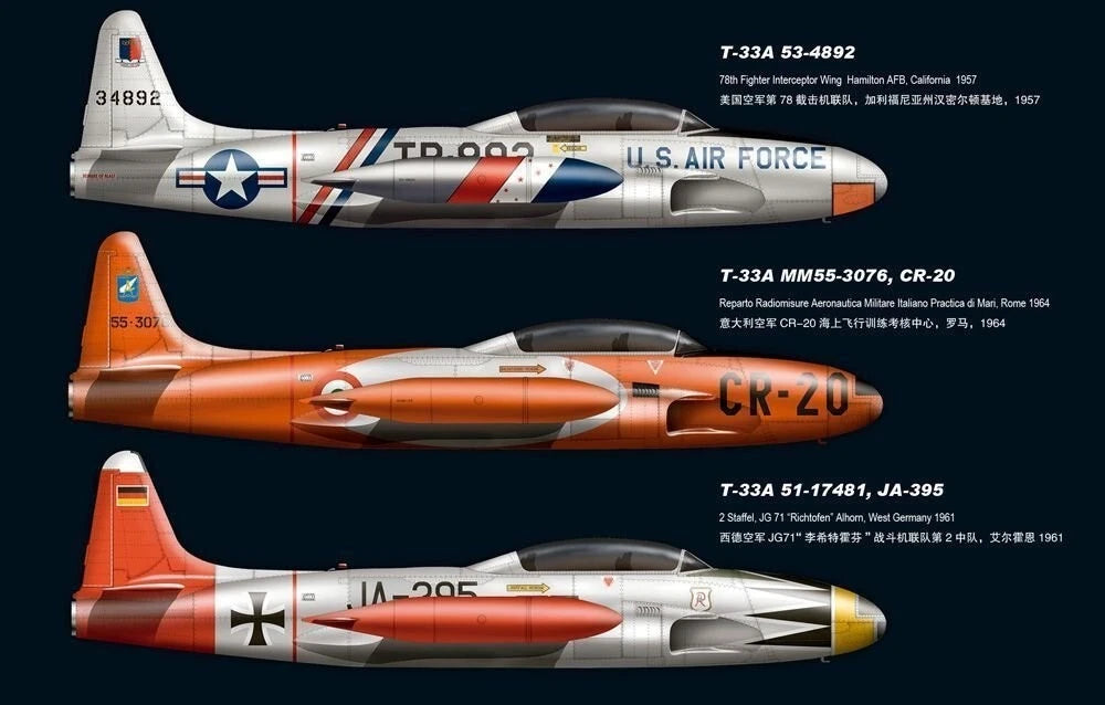 Great Wall Hobby L4819 1/48 T-33A "SHOOTING STAR" (Early Version) GREAT_WALL_HOBBY - KOEEK