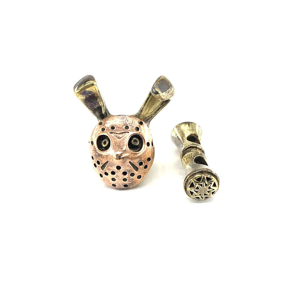EDC Skull Paracord Bead DIY Pendant Buckle Paracord Lanyard Beads KeyChain 07FC0E-D4 - KOEEK