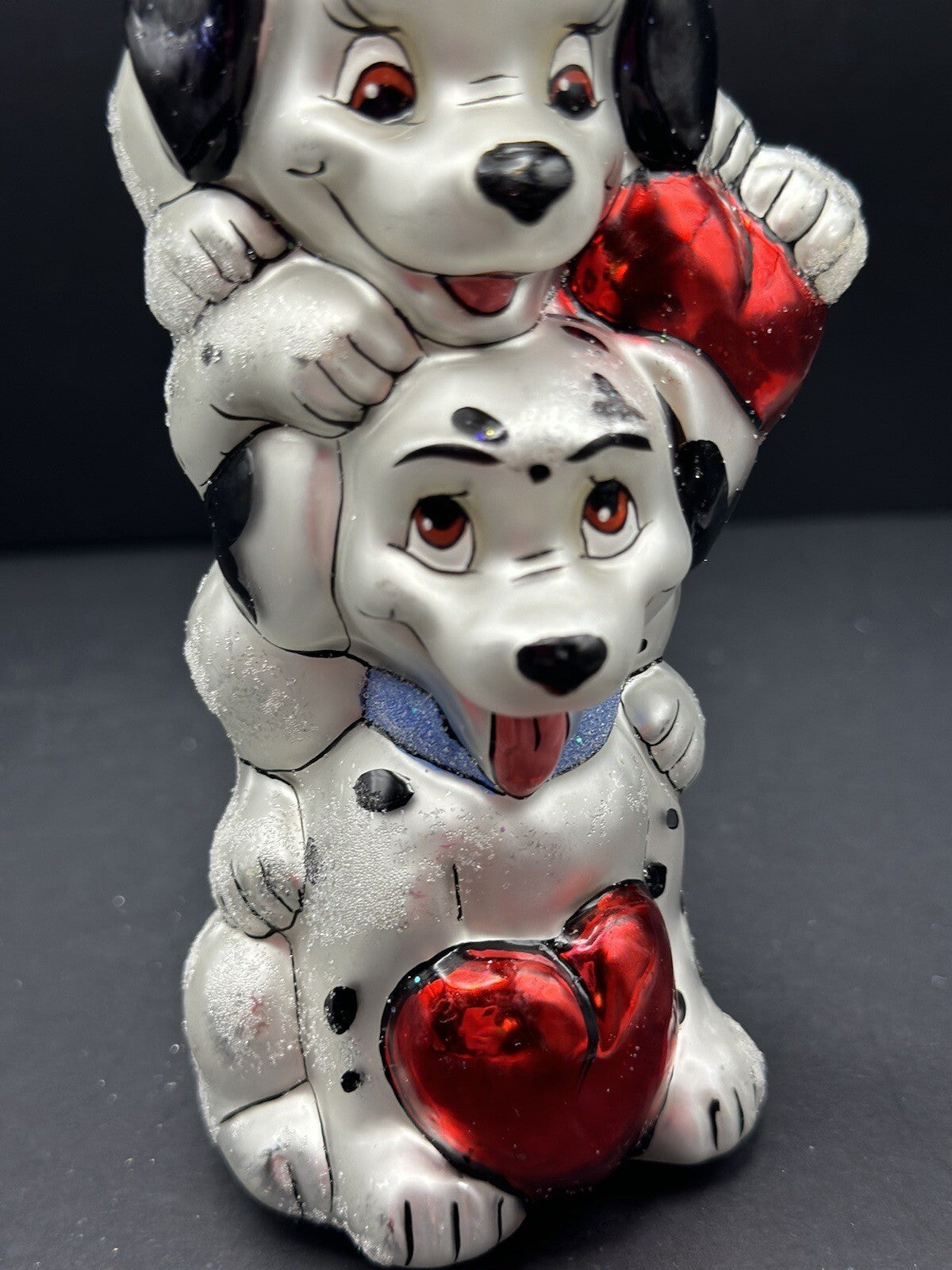 '97 Disney Christopher Radko 101 DALMATIONS PUPPY POLE Ornament  BOX CHRISTOPHER RADKO - KOEEK