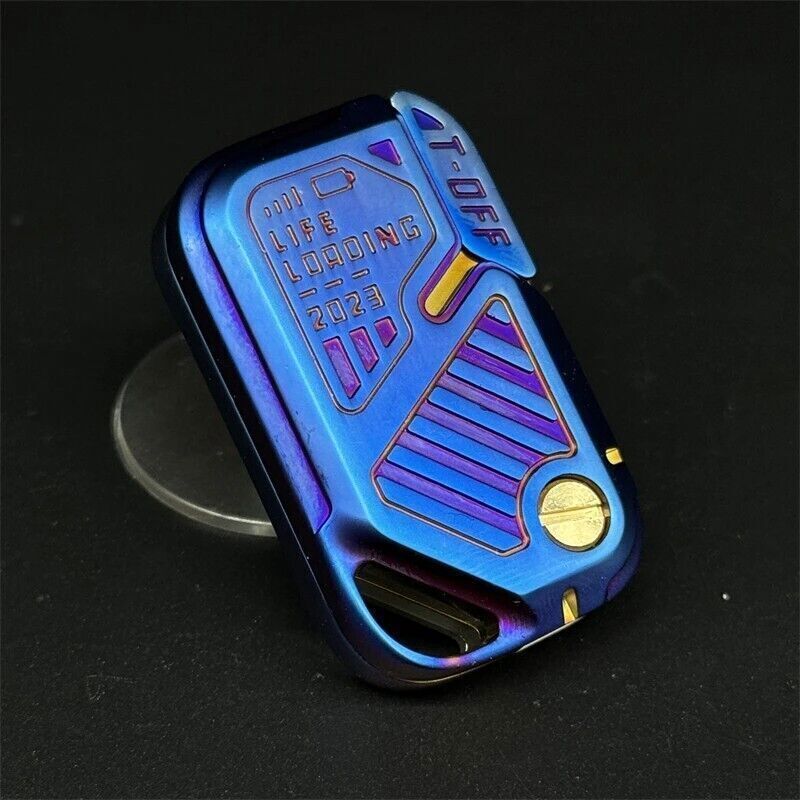 EDC Novel Metal Swing Fidget Slider Fidget Toys Stress Relief Haptic Slider 1PC 07FC0E-D4 - KOEEK