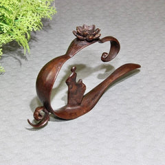 Chinese Zen Lotus Backflow Incense Burner Home Decor Cloud Aromatherapy Tea Art 07FC0E-D4 - KOEEK