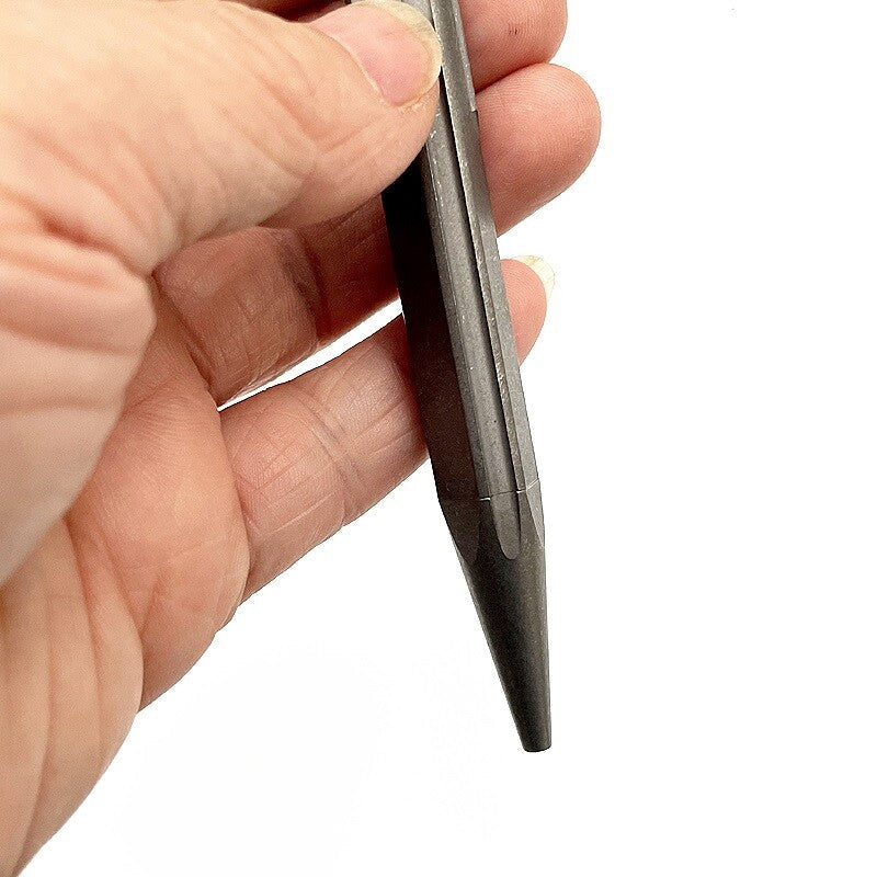 Titanium Bolt Action Ballpoint Pen EDC Pocket Pen Business Office Writing Gift 07FC0E-D4 - KOEEK