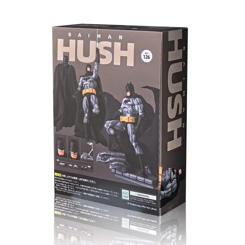 CT Toys MAFEX No.126 Hush Batman Black Ver. Action Figure  Boxed (US STOCK) CT_TOYS - KOEEK
