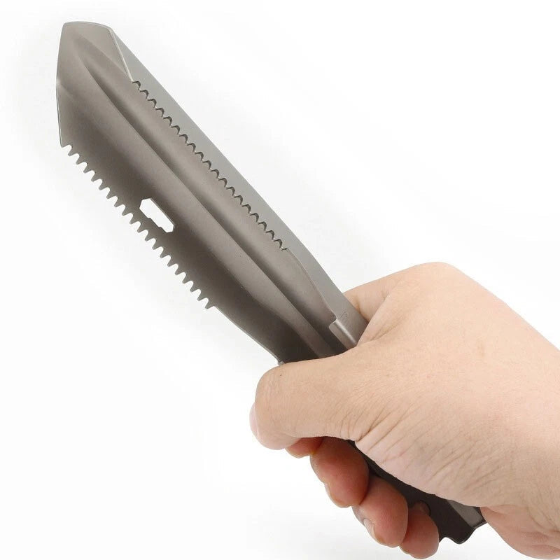 Portable Outdoor Titanium Multi Tools Camping Shovel Engineer GardeningShovelEDC 07FC0E-D4 - KOEEK