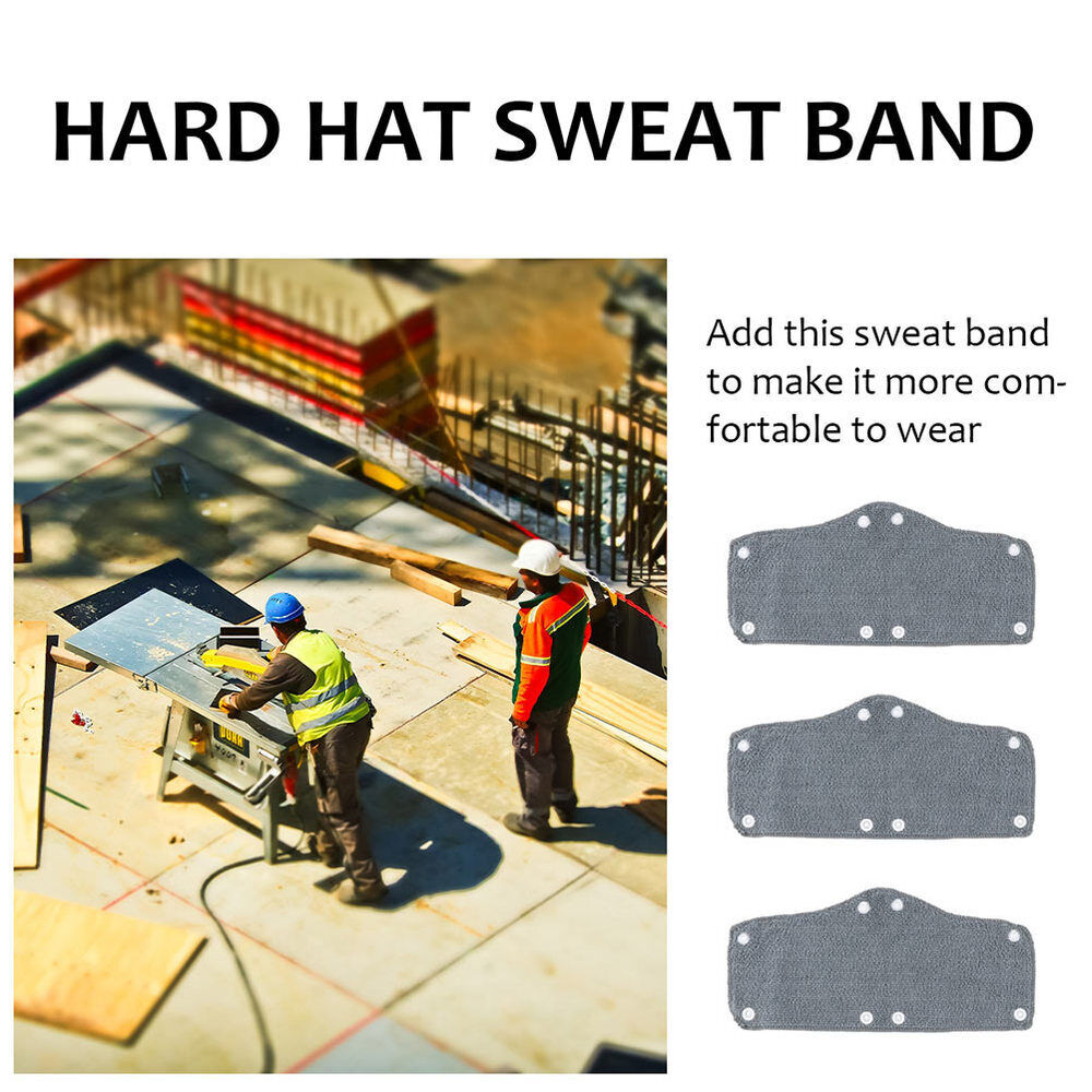 new hard hat sweat liner hard hat accessories Reusable Hard Hat Liner Washable koeek - KOEEK