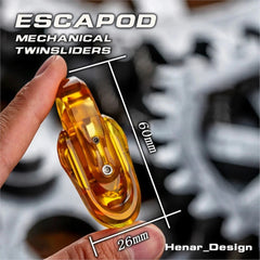 WANWU EDC Escapod Mechanical Twinsliders Push Slider Stress Releiver Fidget Toys 07FC0E-D4 - KOEEK
