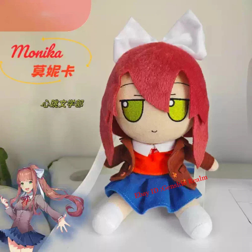 Anime Doki Doki Literature Club! Fumo Series Monika Plush Doll Cartoon Toy Gift 07FC0E-D4 - KOEEK