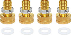new YOUHO Garden Hose 4PCS Female thread, 3/4GHT(F) to Barb YOUHO - KOEEK