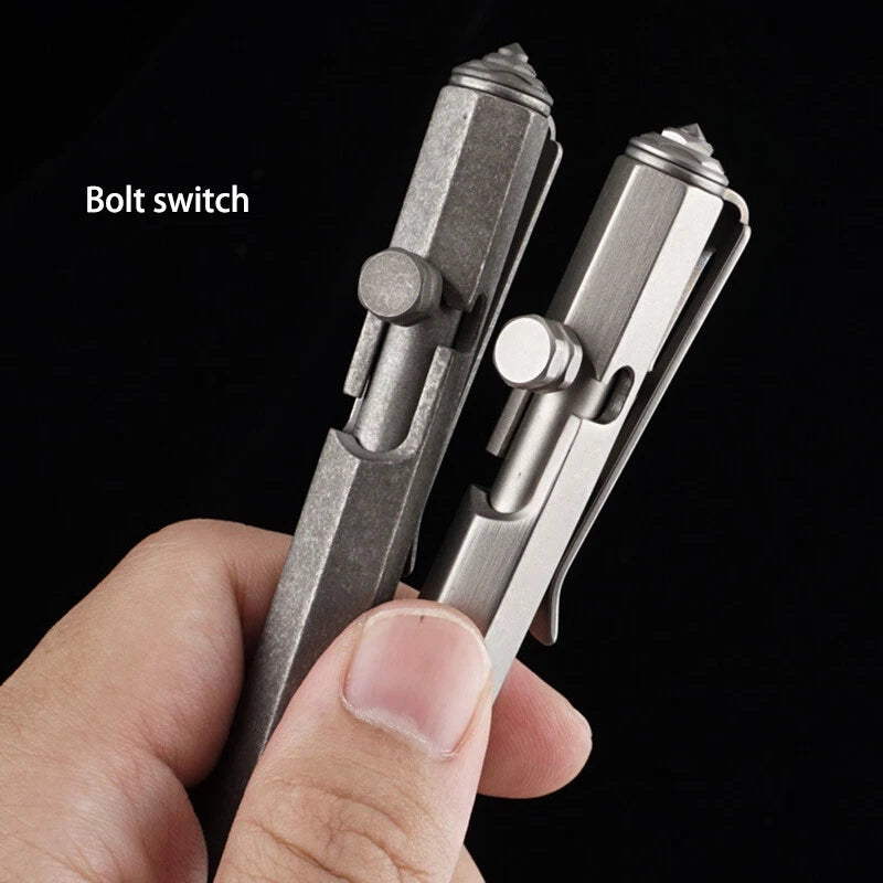 TC4 Titanium Alloy Tactical Tool Business Signature Office Stationery pen 07FC0E-D4 - KOEEK