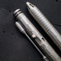EDC Titanium Alloy Mini Pen With Collection Writing Portable Outdoor EDC Tools 07FC0E-D4 - KOEEK