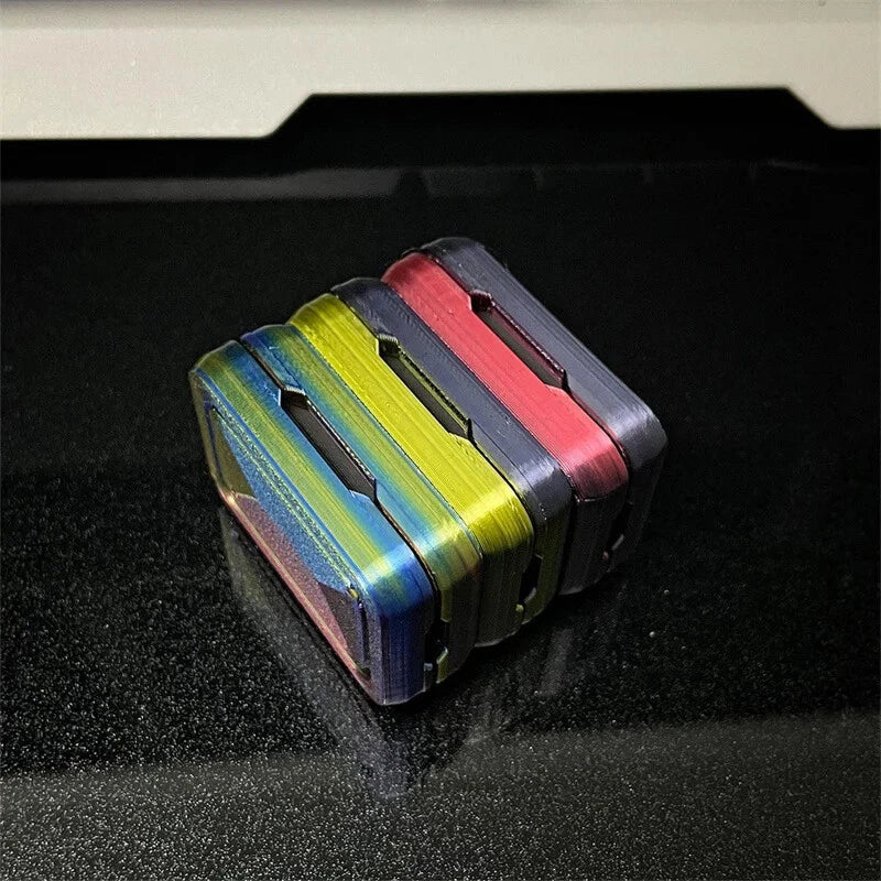 Gradient Haptic Slider Unlimited Push Magnetic Fidget Slider EDC Fidget Toy Gift 07FC0E-D4 - KOEEK