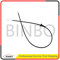 2Pcs Hood Latch Lock Release Cable for BMW E90 E92 X1 51237184432 51237201904 07FC0E-D4 - KOEEK