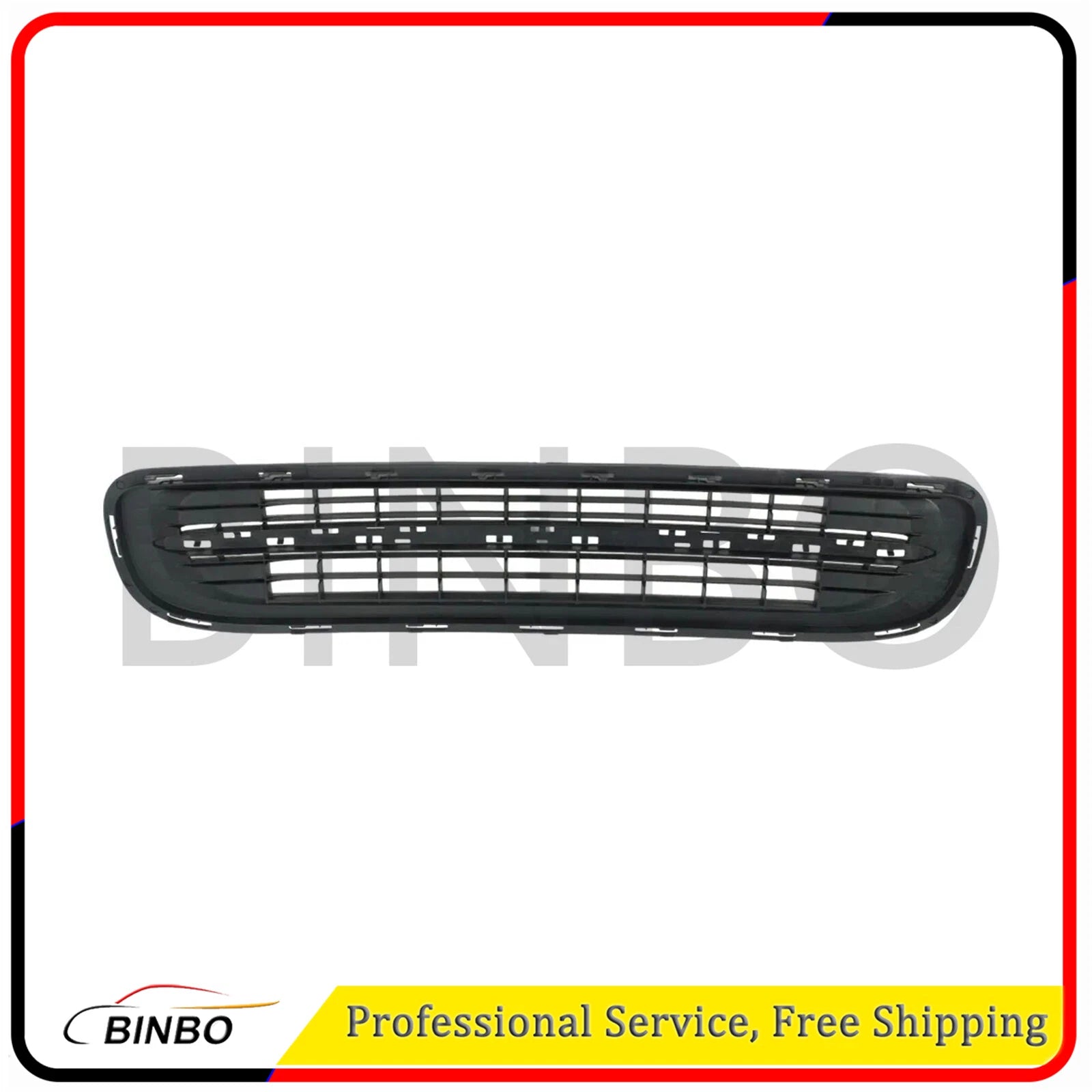 For Mini Cooper Front Bumper Grille 2011-2015 Lower Black Plastic 51117250785 07FC0E-D4 - KOEEK