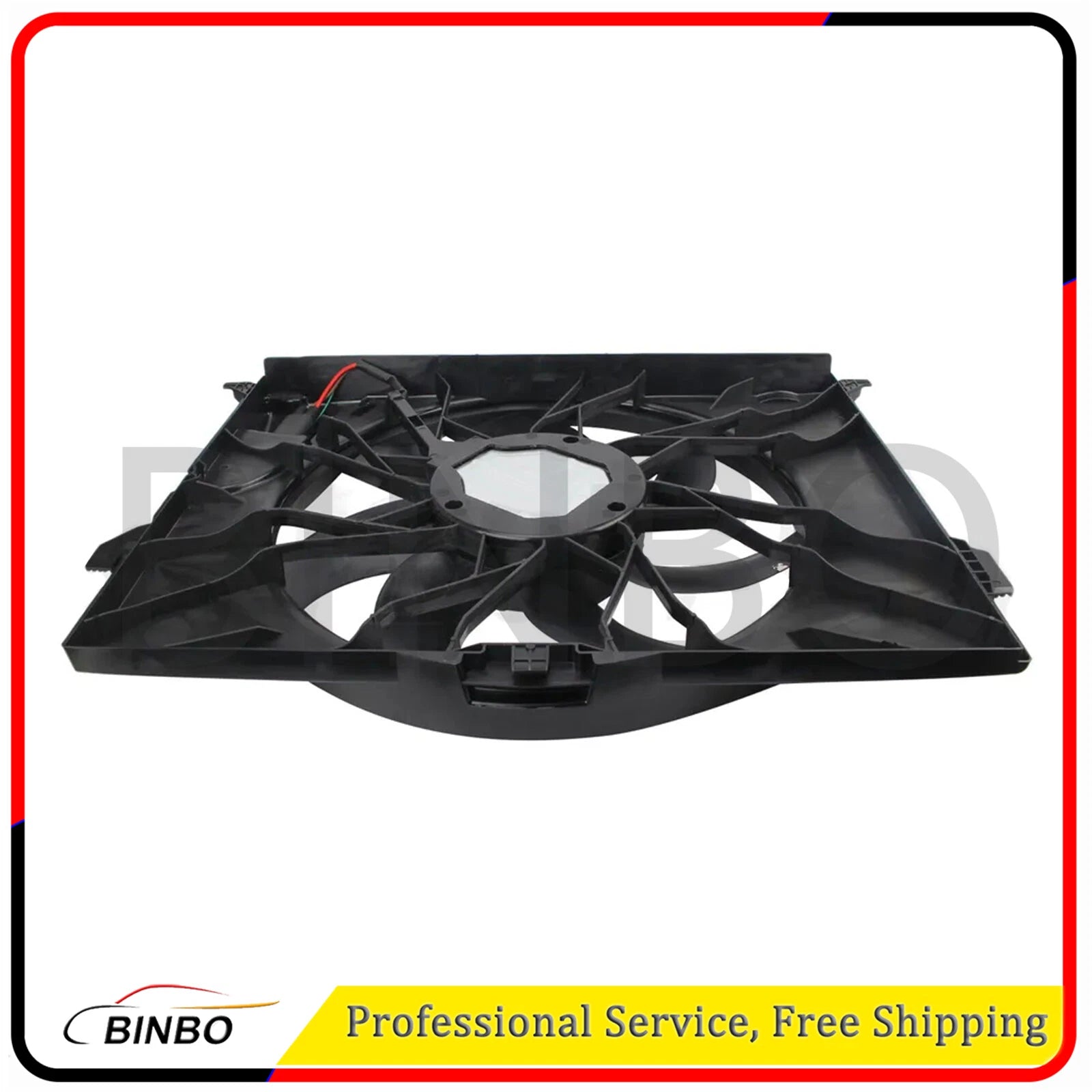 Radiator Cooling Fan Assembly For Mercedes Benz S550 Base Sedan 2007 2008-2013 07FC0E-D4 - KOEEK