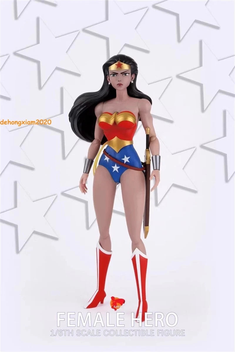 SHERO TOYS SH007 1/6 Female Hero 12" Action Figure Model Toy Gift 07FC0E-D4 - KOEEK