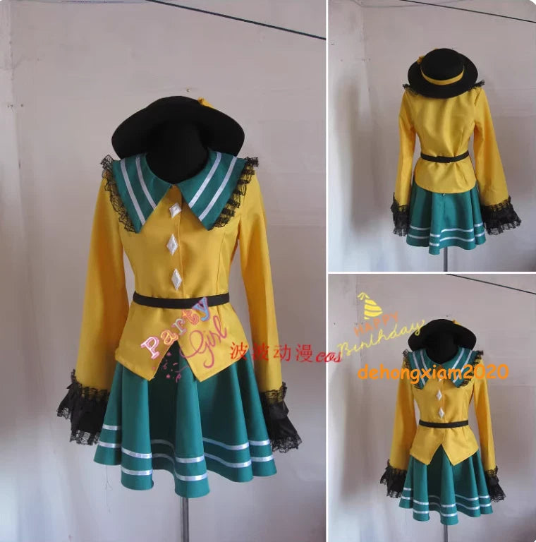 Touhon Project Komeiji Koishi‌ Cosplay Costume Show Dress Cloth Perform Uniform 07FC0E-D4 - KOEEK