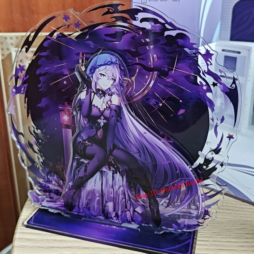 Anime Honkai: Star Rail Black Swan Acrylic Desktop Stand Figure Collection Decor 07FC0E-D4 - KOEEK