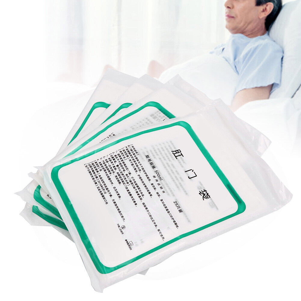 new 100pcs Disposable Colostomy Bag Skin Friendly Cleaning Colostomy Pouch Bag HGF koeek - KOEEK