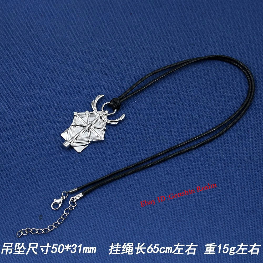 Anime Frieren: Beyond Journey's End Scepter Badge Cosplay Pendant Necklace 07FC0E-D4 - KOEEK