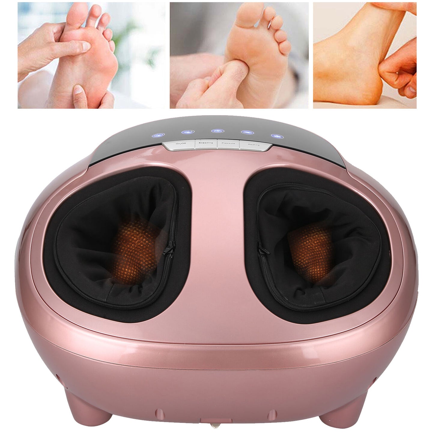 new Electric Massage Machine Air Pressure Massager Pink(US Plug )(US Plug ) HGF koeek - KOEEK