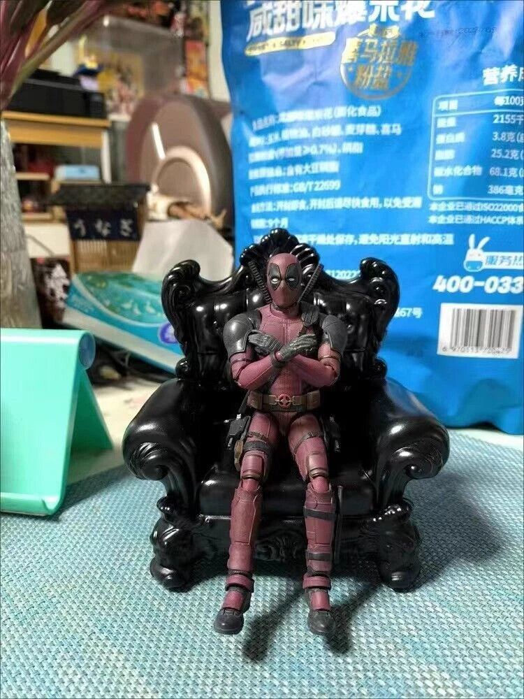 Throne Single Sofa Chair Seat 1/12th Scale For Figure Pendant Model Accessory 07FC0E-D4 - KOEEK