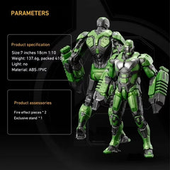 ZD Toys Marvel Iron Man Mark 26 MK26 1/10 Scale 7" Action Figure Model Collector MARVEL - KOEEK