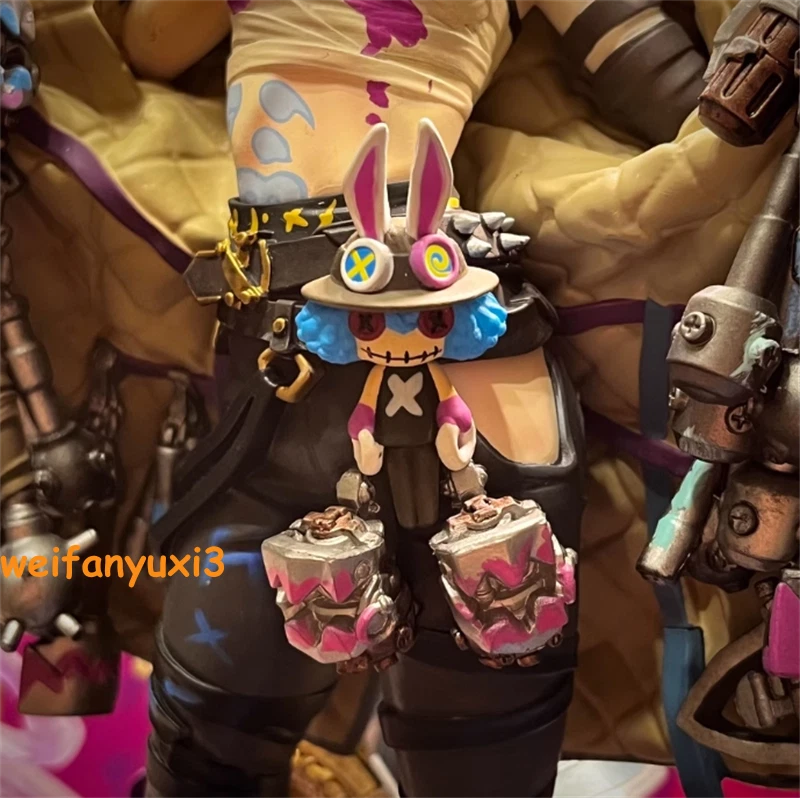 Jinx 1/7 Figure Statue Arcane：League of Legends Model 30.5cm Toy Collectible 07FC0E-D4 - KOEEK
