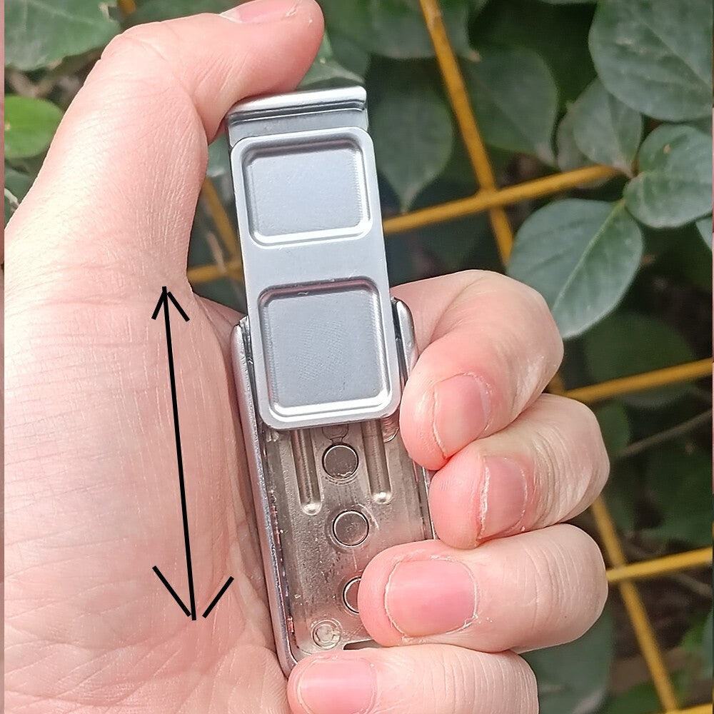 Push Card Magnetic Slider EDC Fidget Slider Metal ADHD Anti Stress Toys Stress 07FC0E-D4 - KOEEK