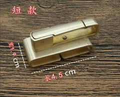 Solid Brass Belt Clip Belt Key Holder Keychains Keyrings, Fits Belt Width - 40mm 07FC0E-D4 - KOEEK