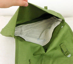 SURPLUS CHINESE ARMY TYPE 65 CANVAS BAG PACK POUCH FIELD GEAR BAG-L0057 07FC0E-D4 - KOEEK