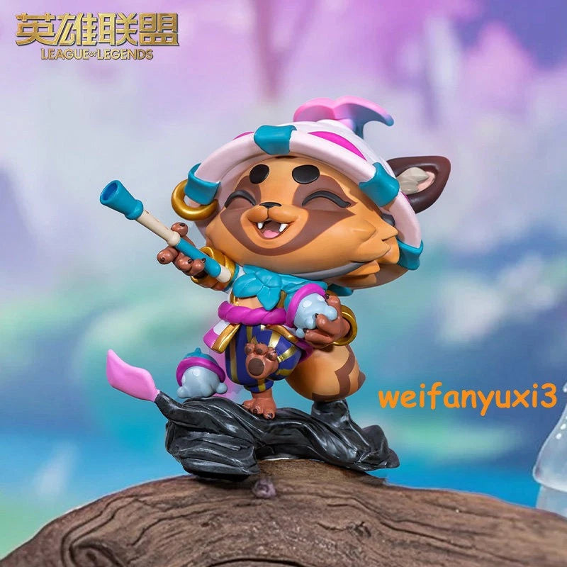 Official League of Legends Spirit Blossom Teemo PVC Figure Q Model Figurines Toy 07FC0E-D4 - KOEEK