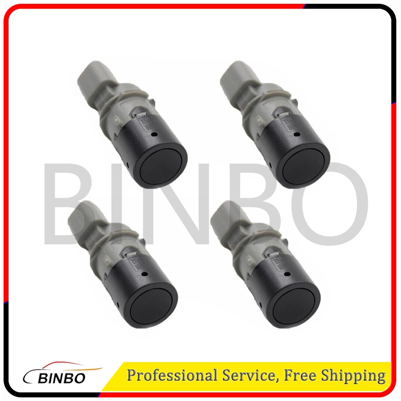4x  PDC Parksensor Parking Sensor 66216911838 For BMW E60 E61 M5 E65 X3 E83 07FC0E-D4 - KOEEK