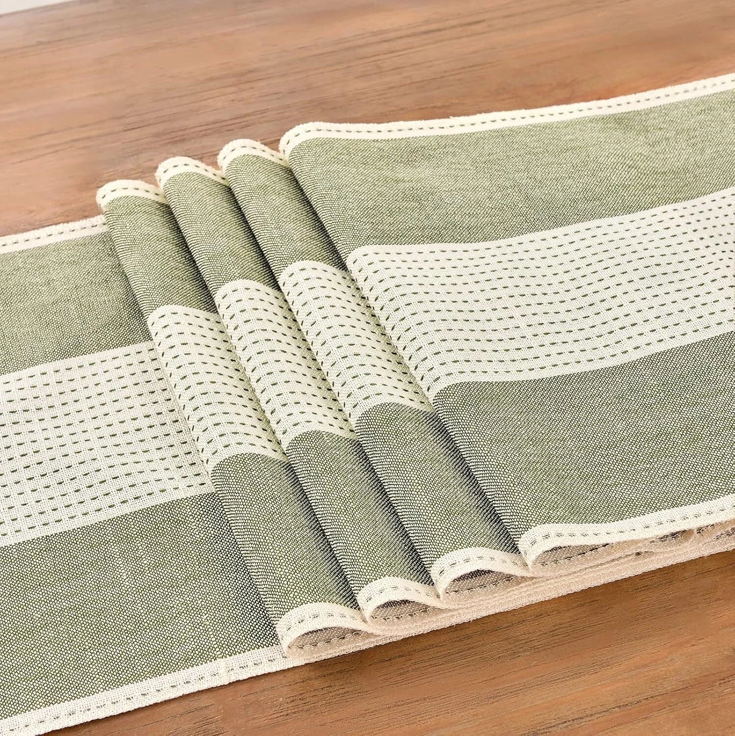 Linen Table Runner, Farmhouse Macrame Table Runners 72 Inches Long Dining Table 07FC0E-D4 - KOEEK