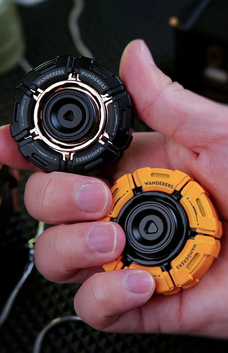 Wanderer EDC Metal Fidget Spinner Armor-Opening Decompression Toy 07FC0E-D4 - KOEEK