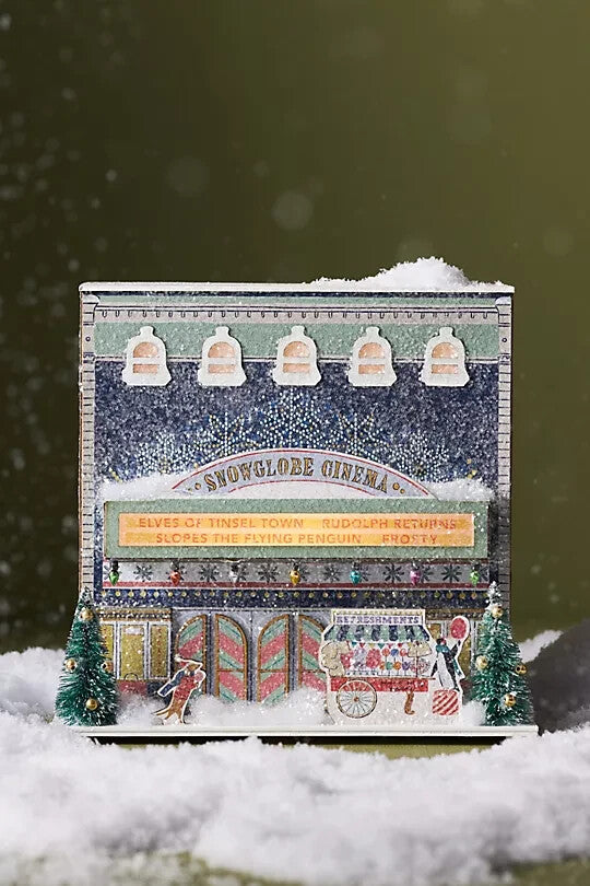 Anthropologie George &Viv Cinema Emily Taylor Village Light Up Movie Theatre ANTHROPOLOGIE - KOEEK