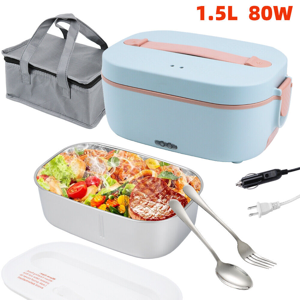 1.8L Electric Lunch Box for Heating Food - Perfect for Work & Travel