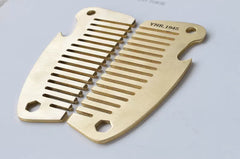 Solid Brass Comb Pocket Multi Tools Comb Bottle Opener Wrench Man EDC Gift 07FC0E-D4 - KOEEK