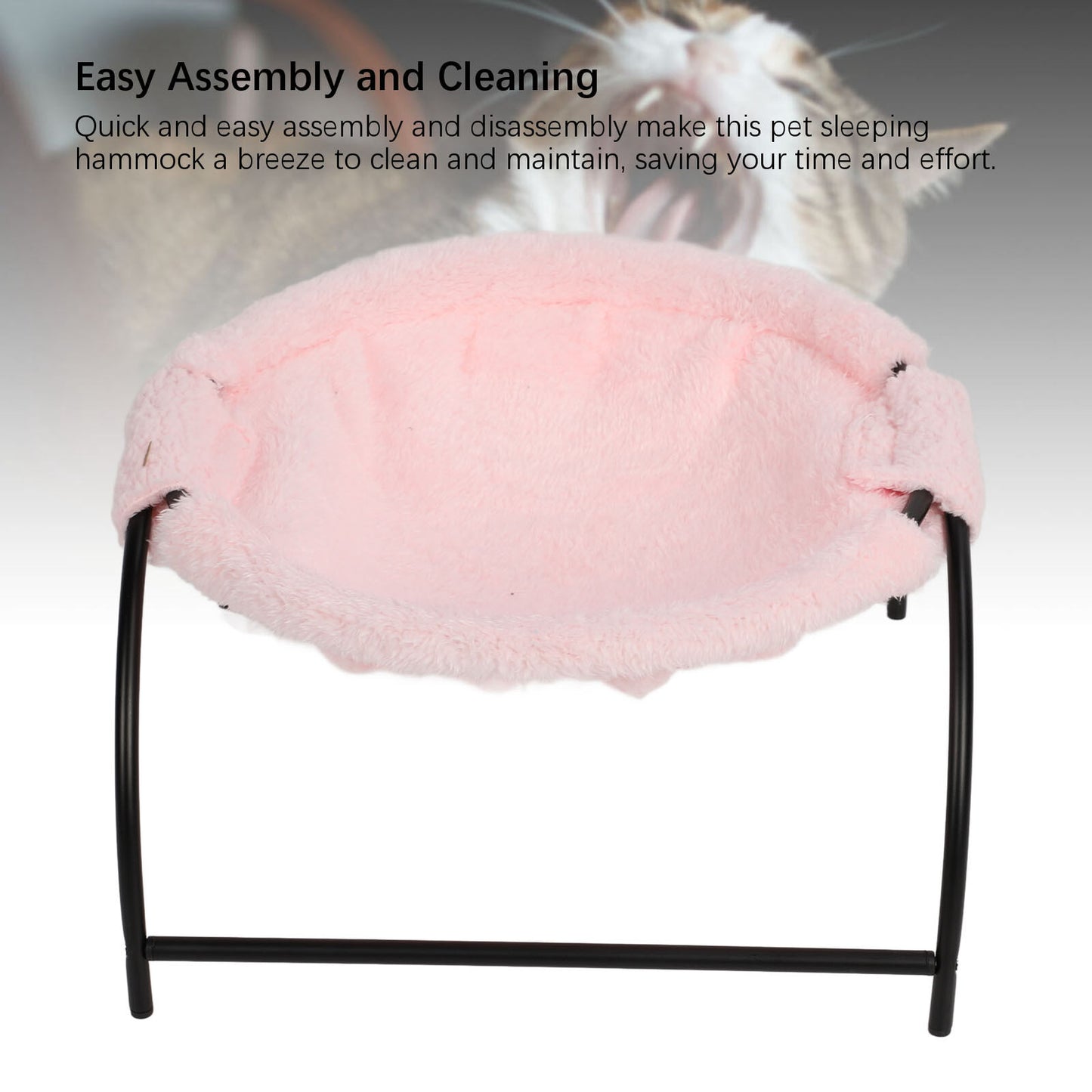 new Elevated Cat Hammock Bed Stable Comfortable Breathable Cooling for Home Indoor koeek - KOEEK