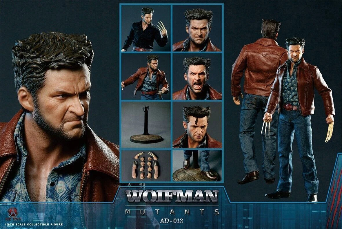 ADD TOYS AD-013 1/6 Wolverine Logan Figure Statue Collection Model Toy Movable 07FC0E-D4 - KOEEK