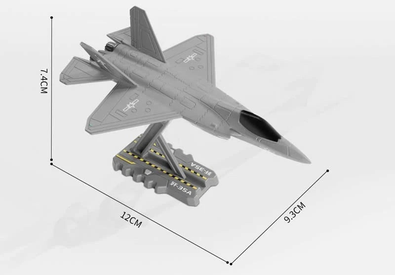 PLA 1/144 J35A Fighter Diecast Finished Product Model 07FC0E-D4 - KOEEK