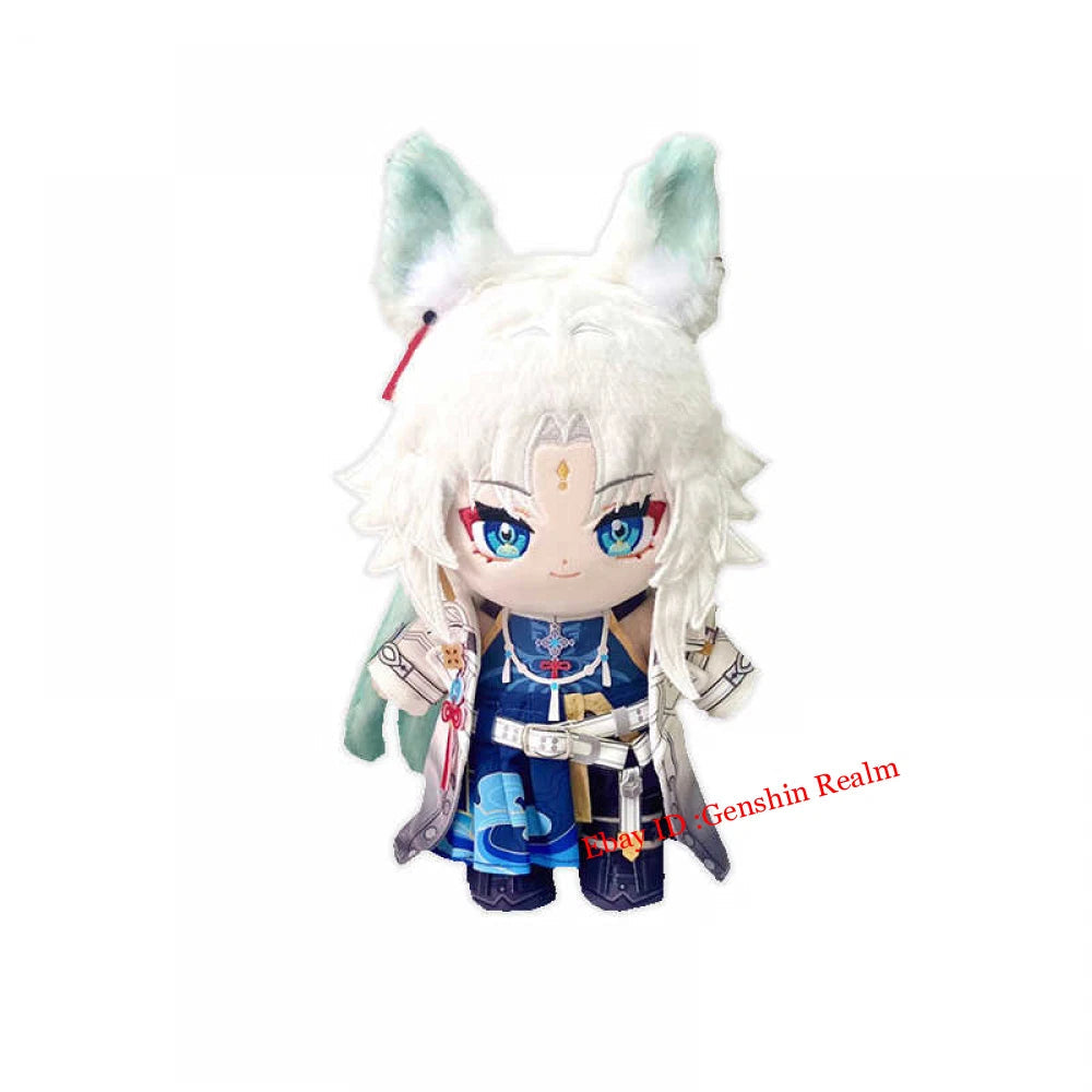 Anime Honkai: Star Rail Feixiao Dress-Up Doll Plush Cotton Doll Stuffed Toy 20cm 07FC0E-D4 - KOEEK