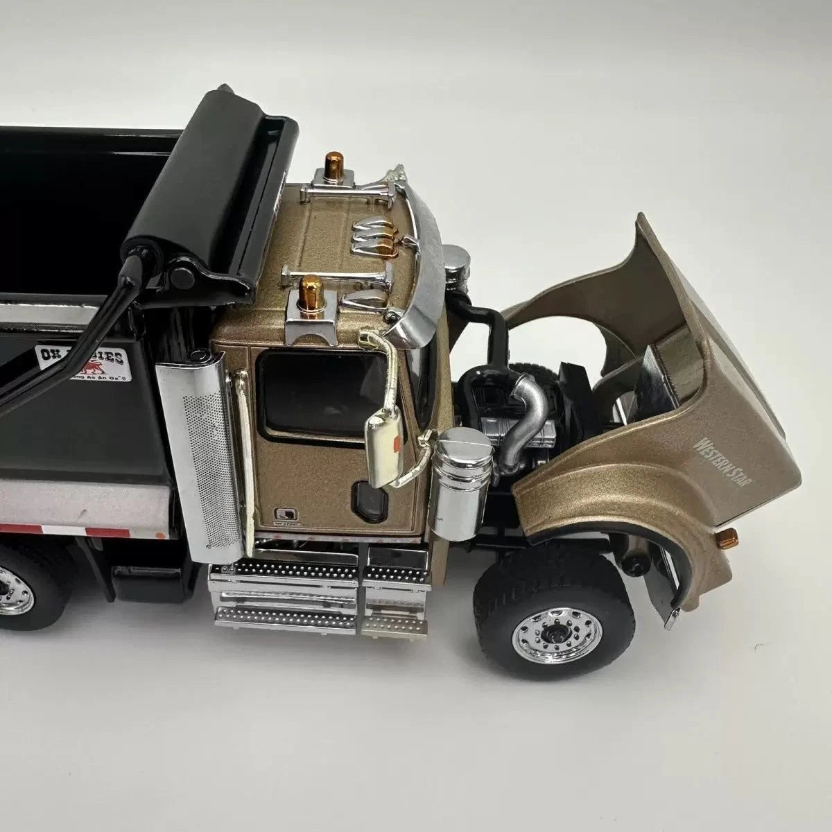 DM 1/50 WESTERN STAR 4900 SFFA Tandem Axle DUMP TRUCK Diecast Model Car 71080 07FC0E-D4 - KOEEK